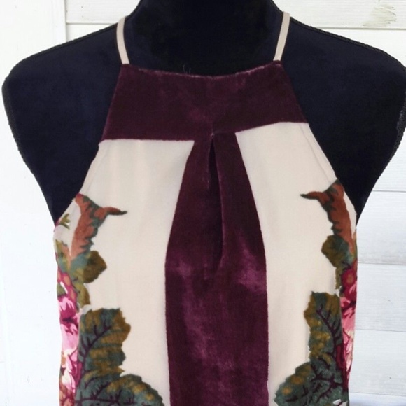 Clover + Scout Tops - Clover + Scout Razorback Floral Layered Tank Top